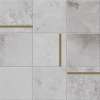 COMPOSIZIONE N BRASS ARGENT