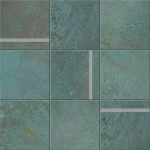 Decori ALCHEMY - TC. MINT COMPOSIZIONE N GLASS