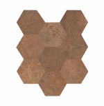 Decoraciones ALCHEMY - COPPER 3D HEXAGONS