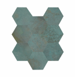 Decori ALCHEMY - TC. MINT 3D HEXAGONS