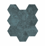 Decoraciones ALCHEMY - NAVY 3D HEXAGONS