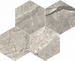 Decors ANIMA FUTURA - AMAZING SILVER HEXAGONS