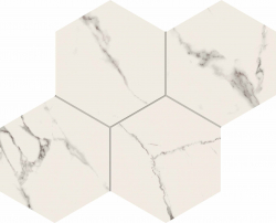 Decors Marble Inspiration - Anima Statuario Venato Hexagons