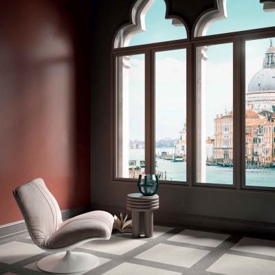 Grès porcellanato effetto cemento & Design Look: ispirazione, innovazione, prestazione