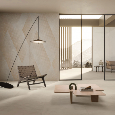 Grès porcellanato effetto cemento & Design Look: ispirazione, innovazione, prestazione