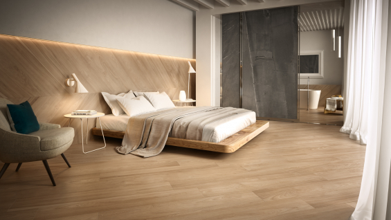 Bedroom Wood Effect Elm Ceramics Tiles
