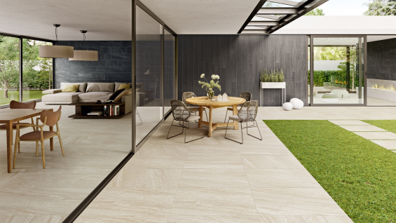 Indoor Outdoor stone tiles Clash Caesar2