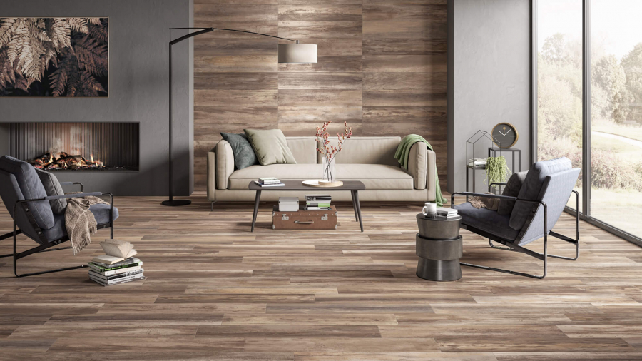 Mistic Enchant wood look made in Usa tiles