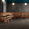 Metal effect tiles large size