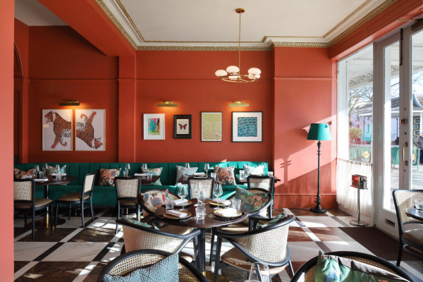 Ceramic wall tiles installed in an indoor space
