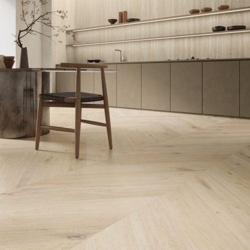 CAESAR Rever Almond Chevron 20x120 CUCINA P2