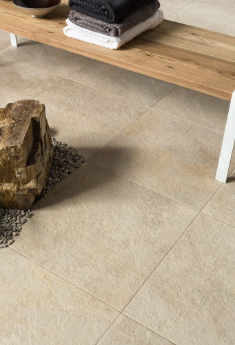 caesar gres porcellanato effetto pietra pavimento bagno