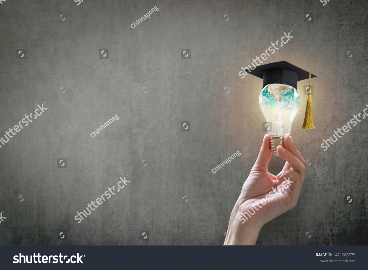 stock photo innovative learning creative educational study concept for graduation and school student success 1471288775